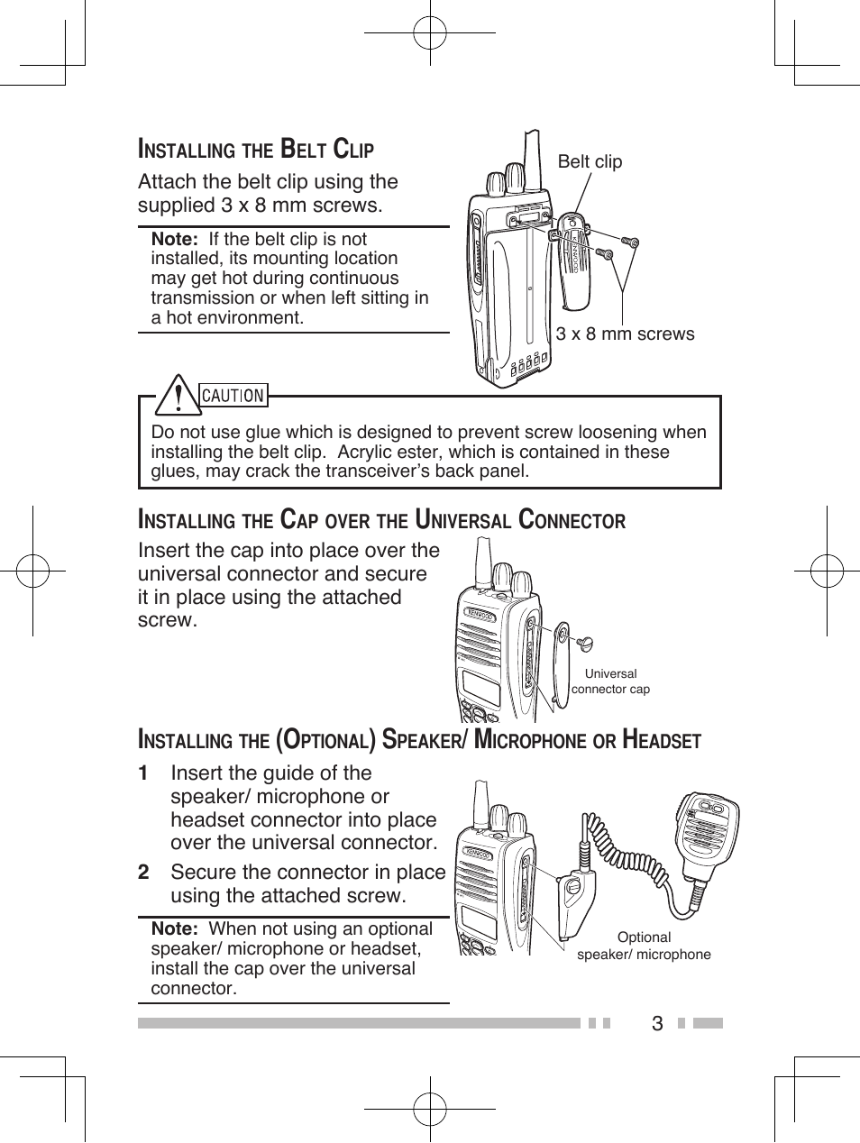 Kenwood NEXEDGE NX-411 User Manual | Page 16 / 44