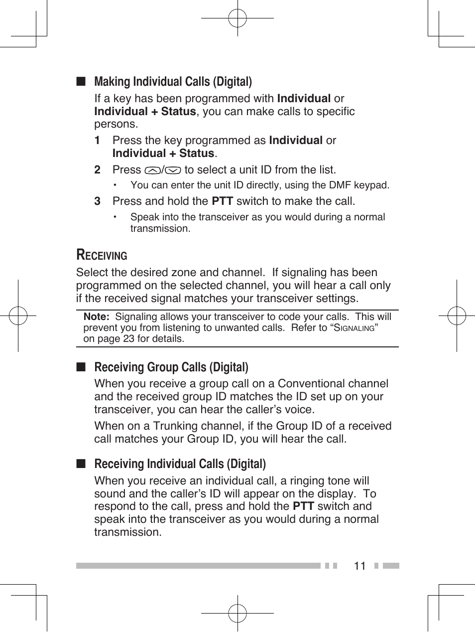Kenwood NEXEDGE NX-411 User Manual | Page 24 / 44