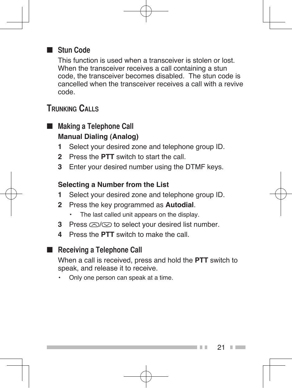 Kenwood NEXEDGE NX-411 User Manual | Page 34 / 44