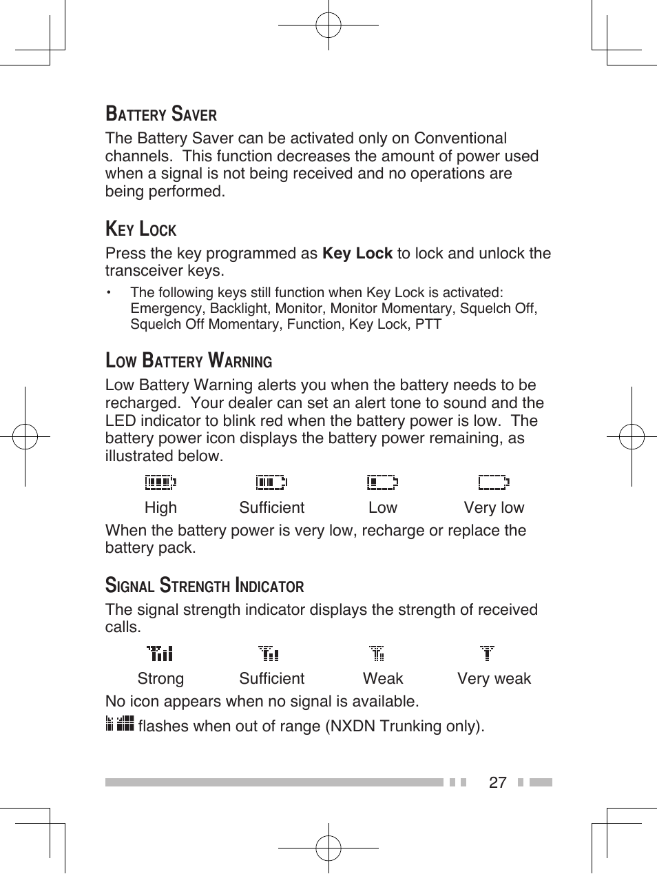 Kenwood NEXEDGE NX-411 User Manual | Page 40 / 44