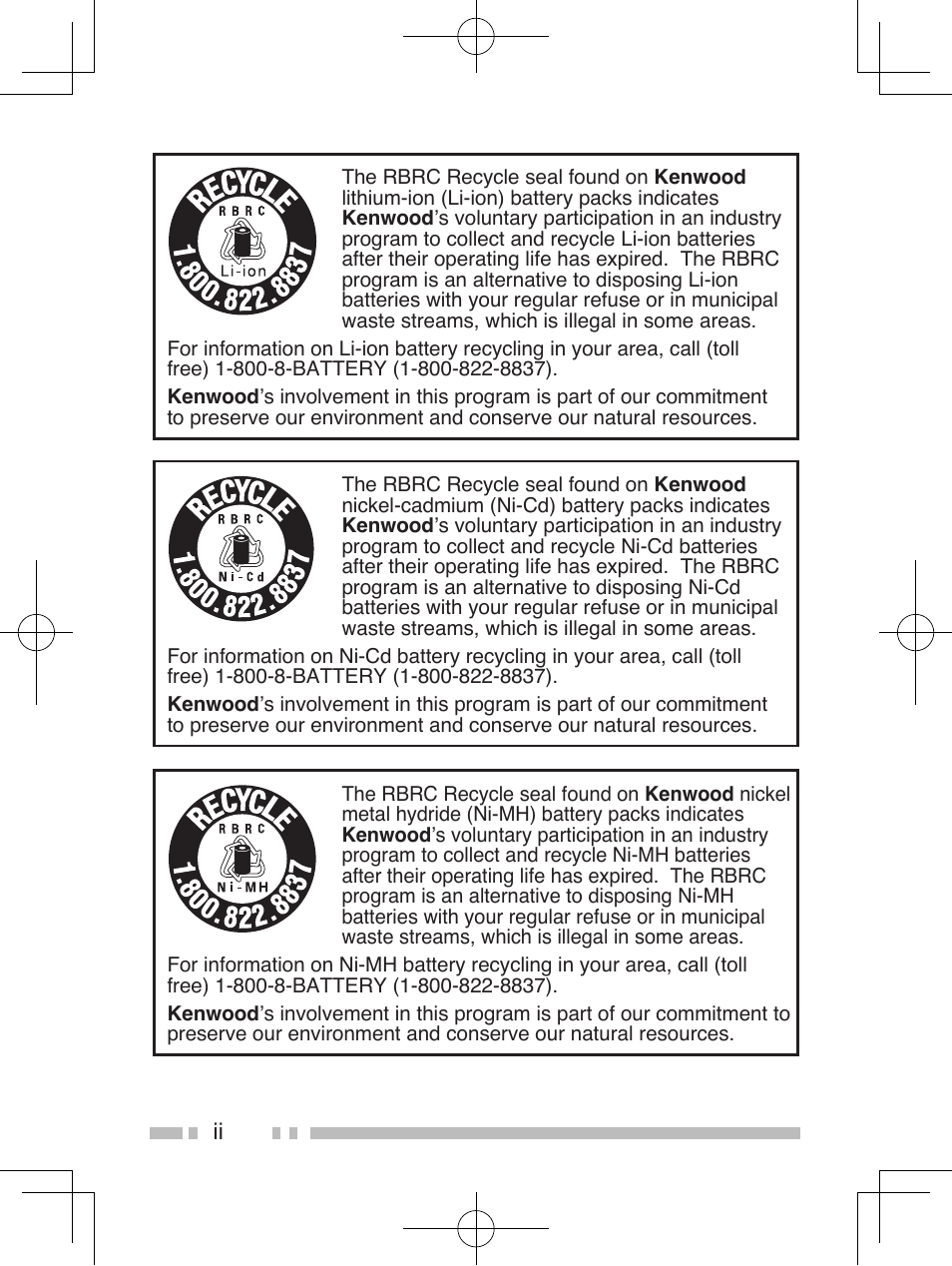 Kenwood NEXEDGE NX-411 User Manual | Page 5 / 44