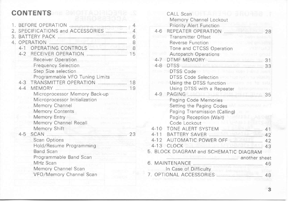 Kenwood TH-27A User Manual | Page 3 / 53