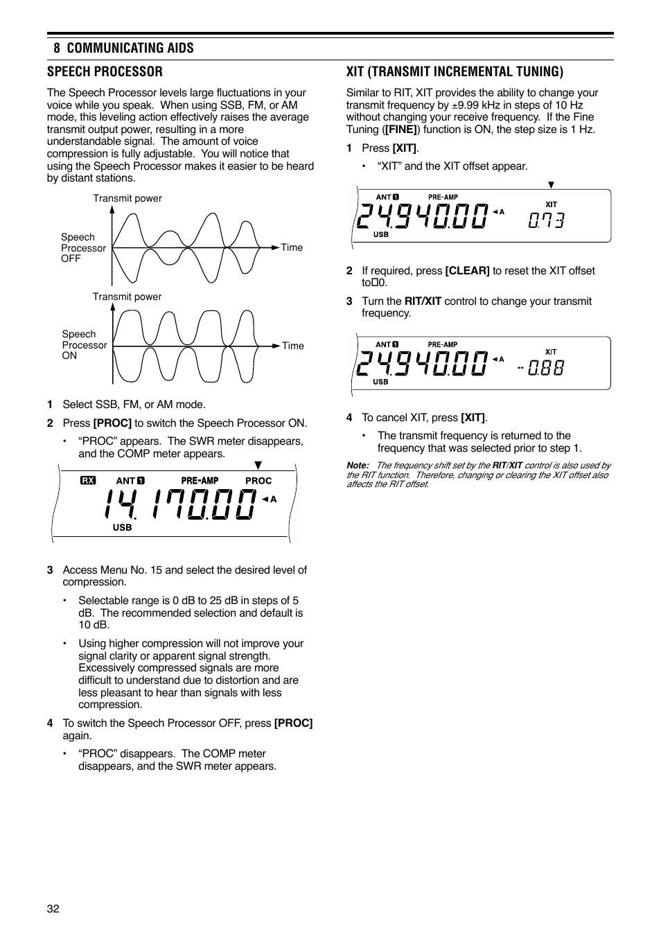 Kenwood TS-570S User Manual | Page 38 / 89