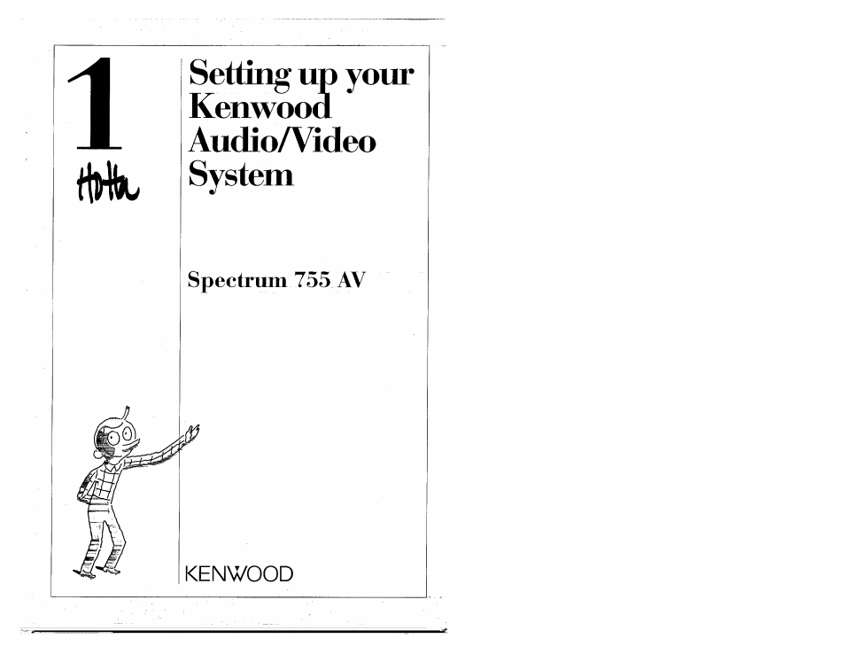 Kenwood SPECTRUM 755 AV User Manual | 28 pages