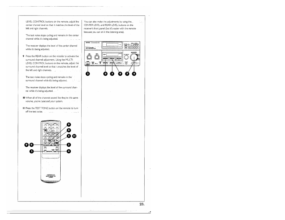 Kenwood SPECTRUM 755 AV User Manual | Page 23 / 28