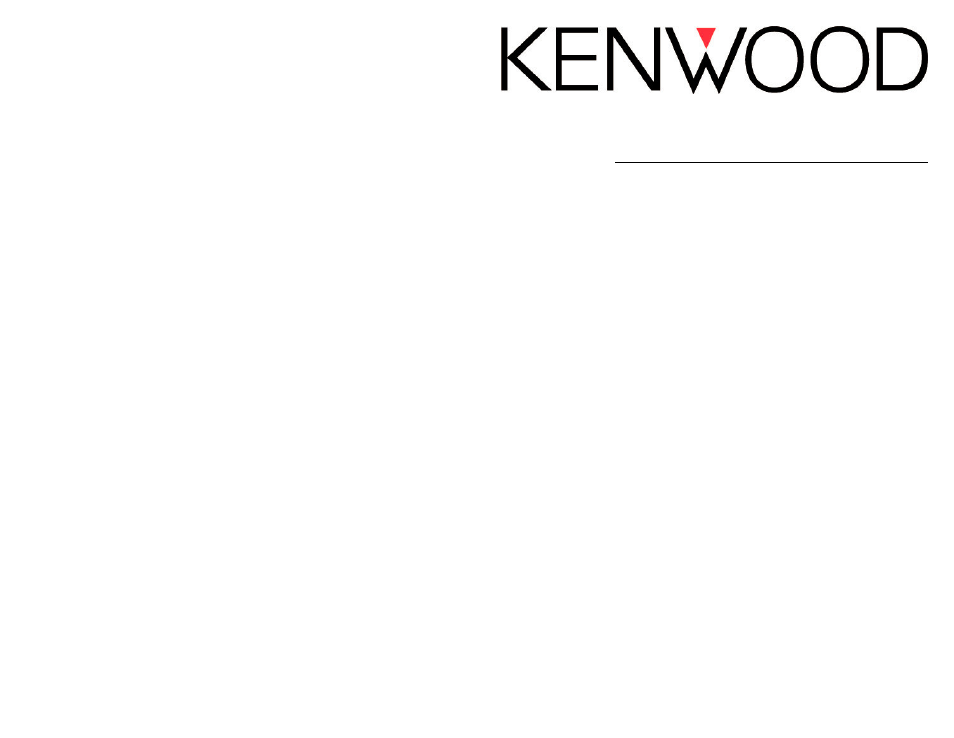 Kenwood SK-EXNL2 User Manual | 2 pages