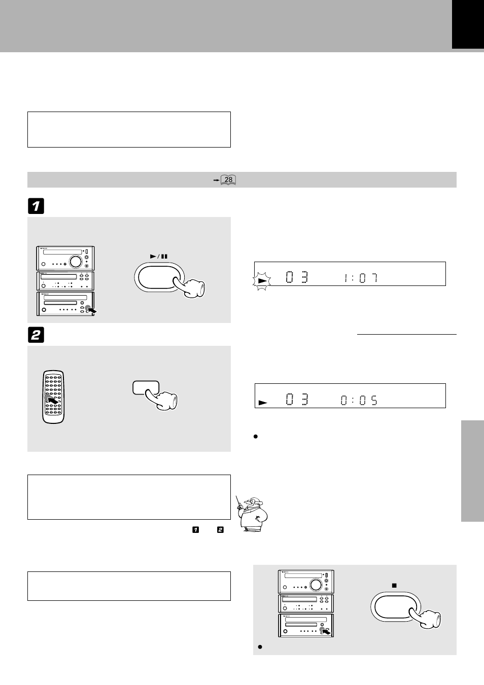 Recording only desired tracks, One touch edit.....single track recording) | Kenwood X-SE9 User Manual | Page 37 / 56