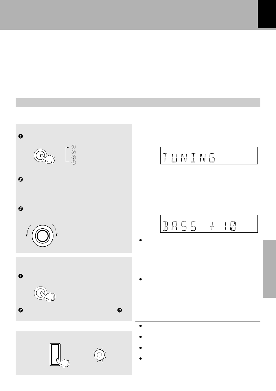 Compensating for the bass and treble tones | Kenwood X-SE9 User Manual | Page 43 / 56