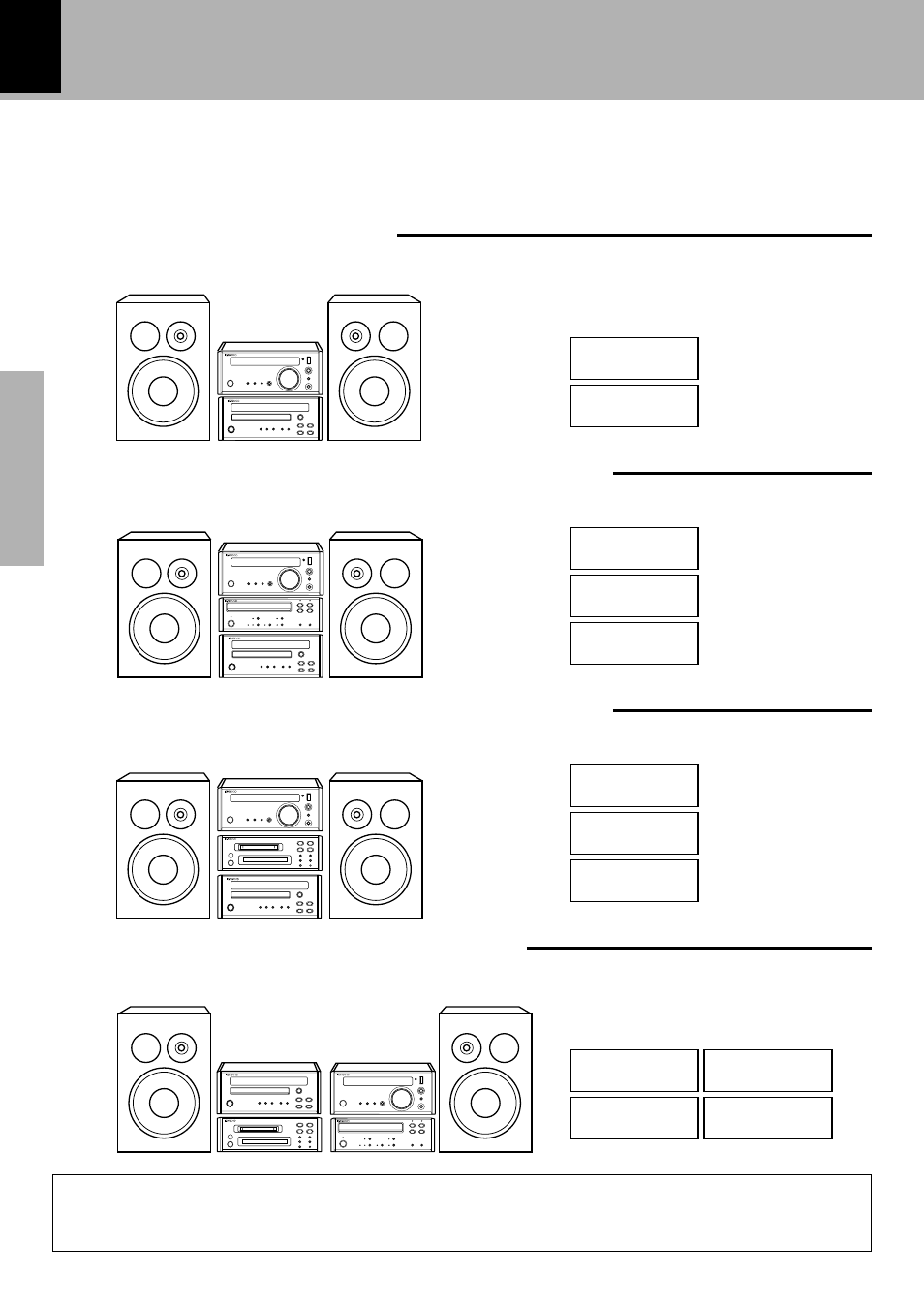 System composition and installation | Kenwood X-SE9 User Manual | Page 8 / 56