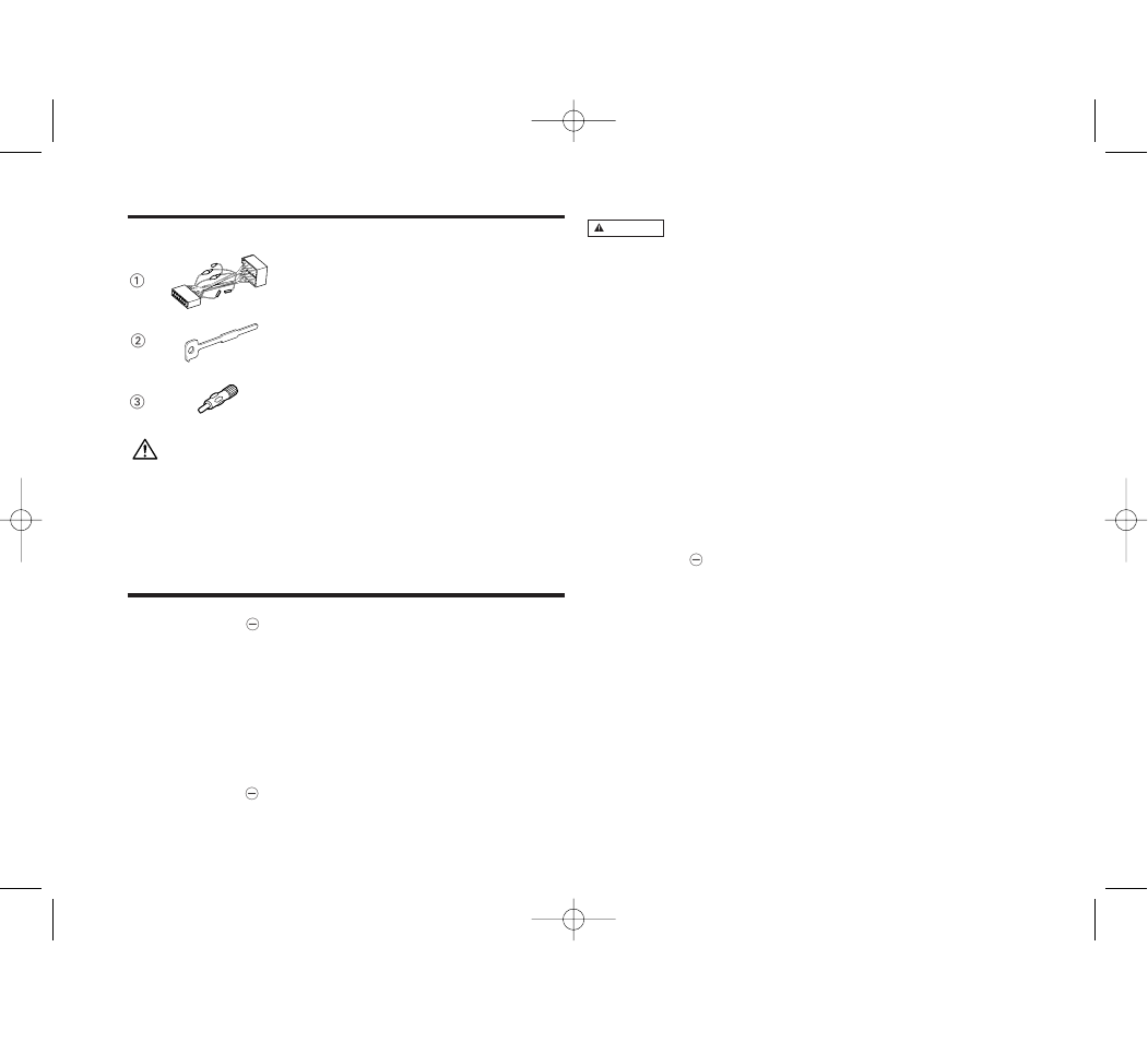 Accessories, Installation procedure, Accessories installation procedure | Kenwood B64-2106-00 KRC-16 User Manual | Page 21 / 28