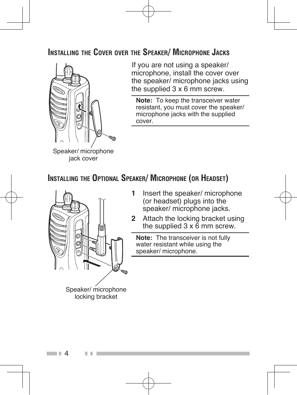 Kenwood TK-3302 User Manual | Page 13 / 21