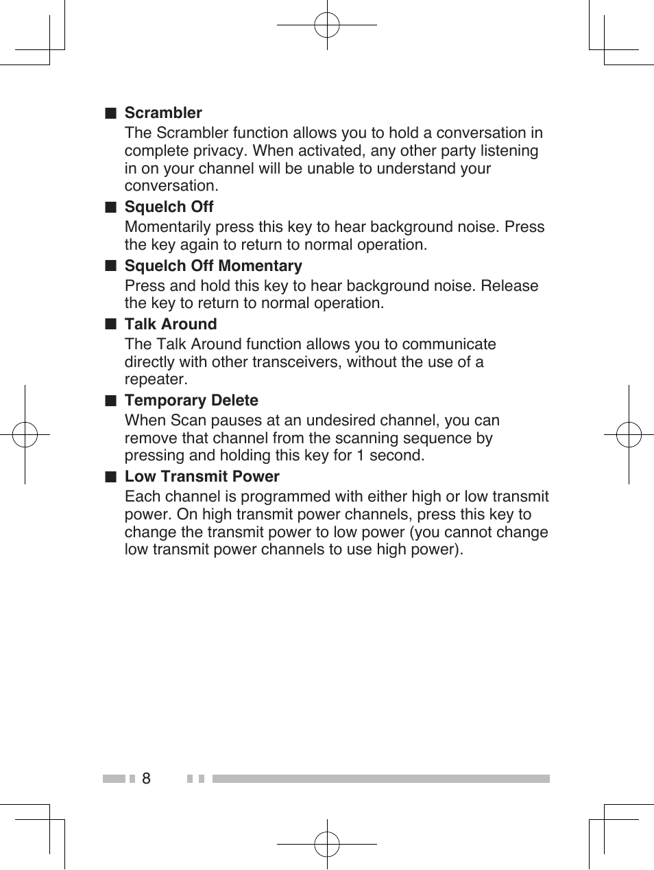 Kenwood TK-3302 User Manual | Page 17 / 21