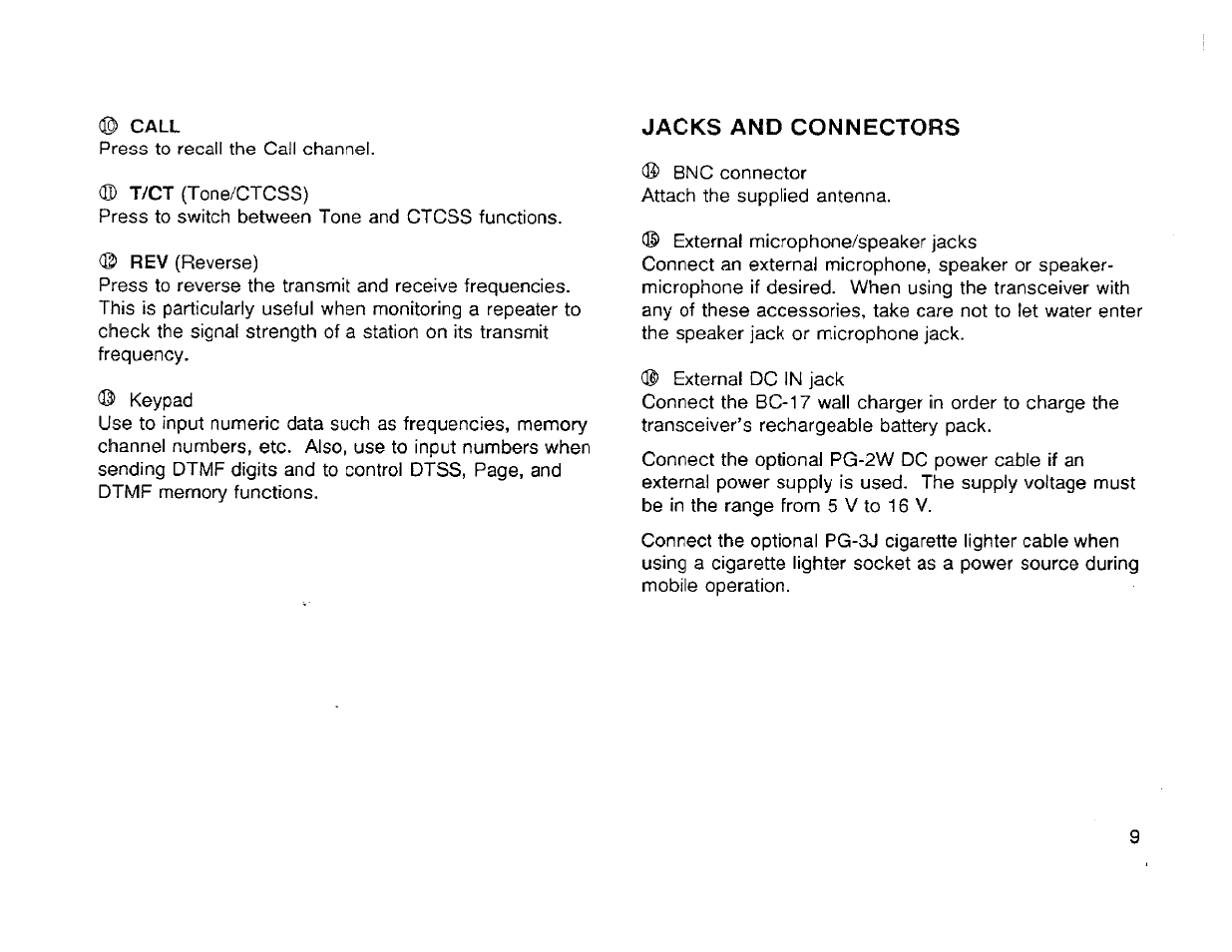 Kenwood TH-42A User Manual | Page 15 / 78