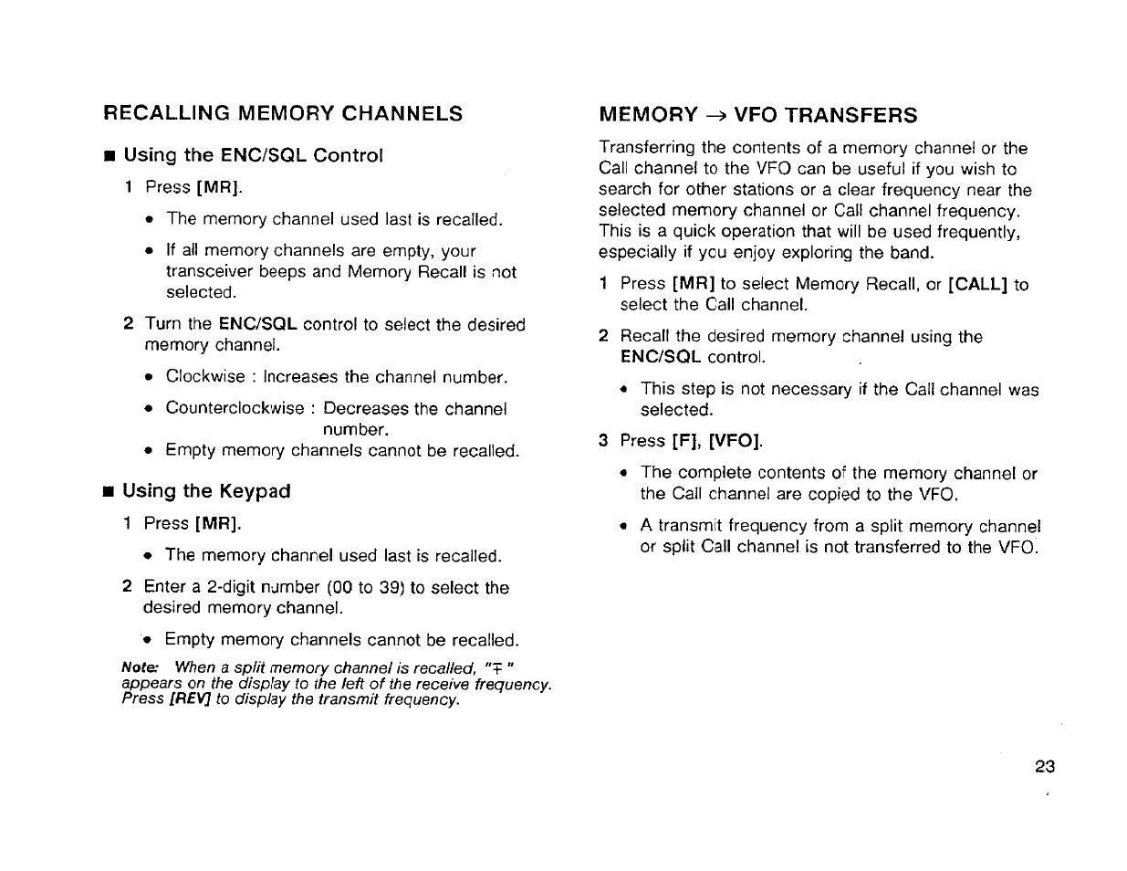 Kenwood TH-42A User Manual | Page 29 / 78