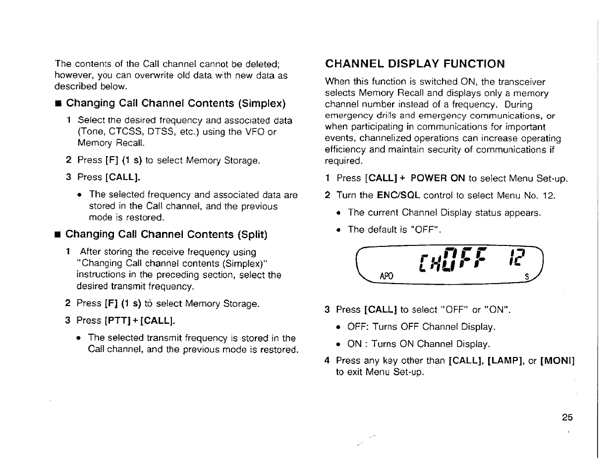 L hu | Kenwood TH-42A User Manual | Page 31 / 78