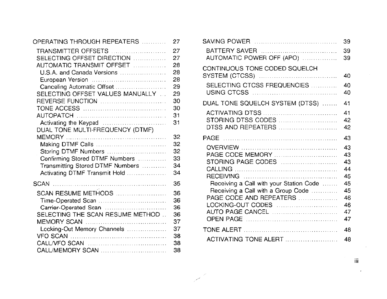 Kenwood TH-42A User Manual | Page 5 / 78
