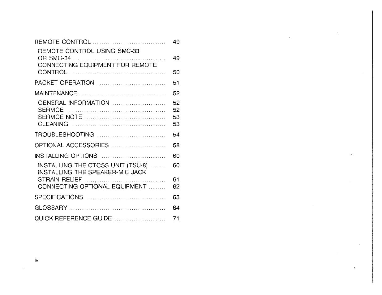 Kenwood TH-42A User Manual | Page 6 / 78