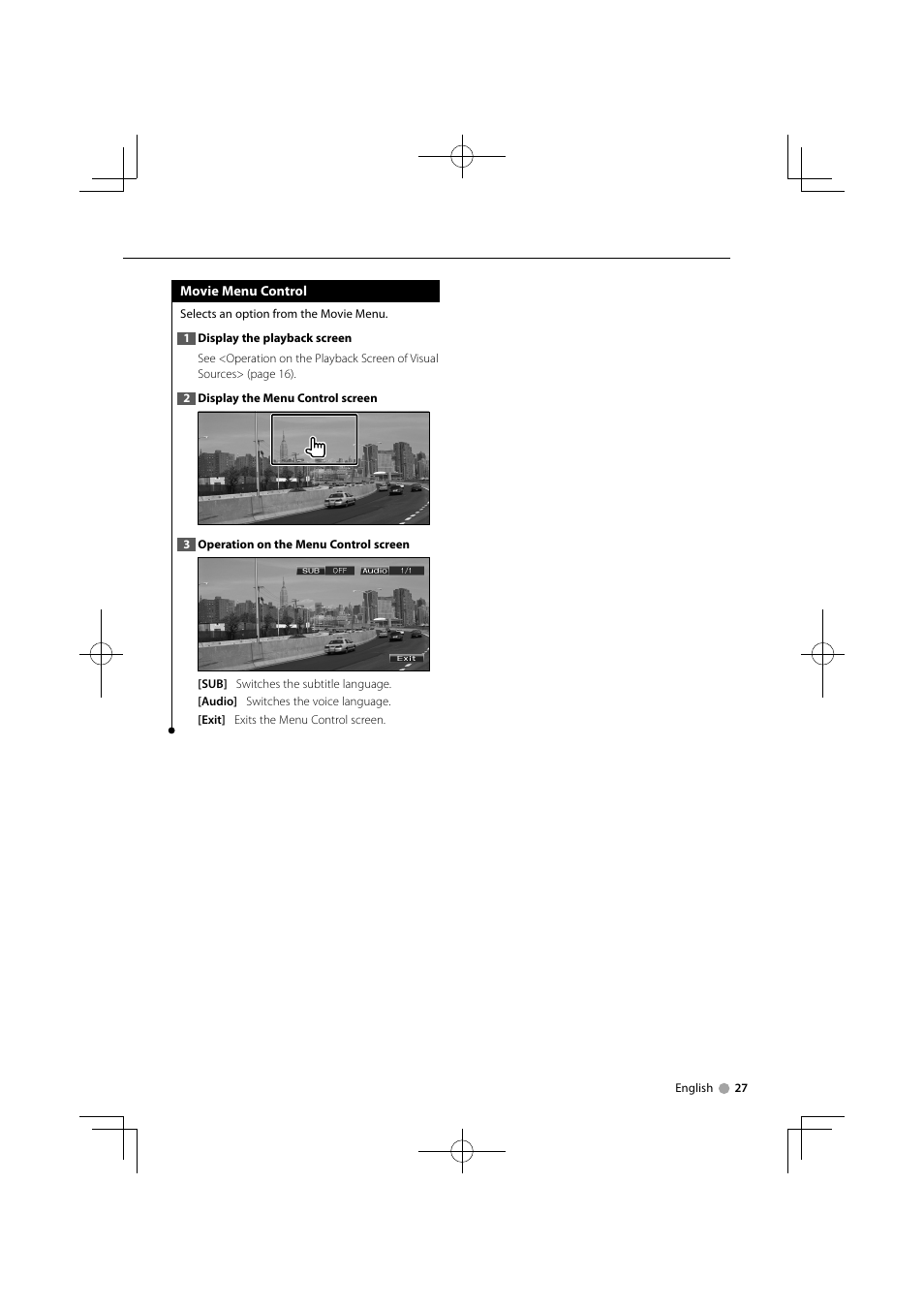 Kenwood DDX8024BT User Manual | Page 27 / 100