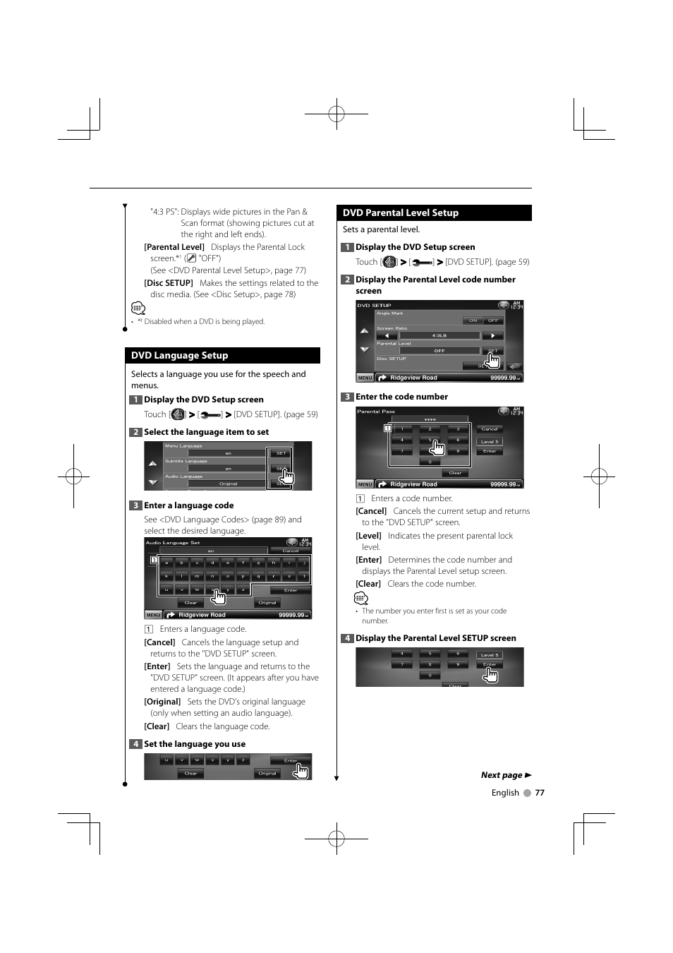 Kenwood DDX8024BT User Manual | Page 77 / 100