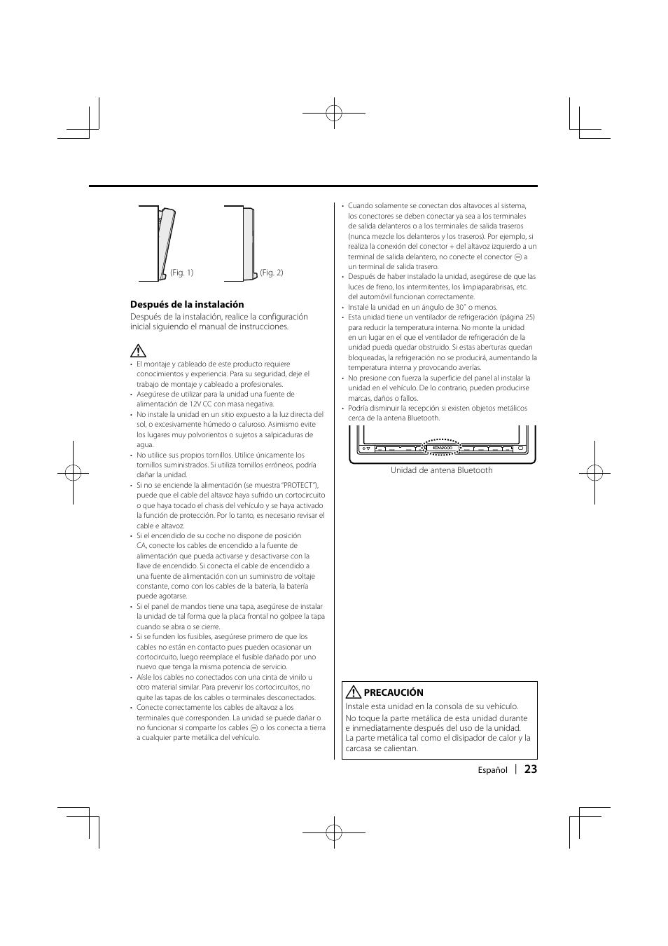 Kenwood DNX7000EX User Manual | Page 23 / 32
