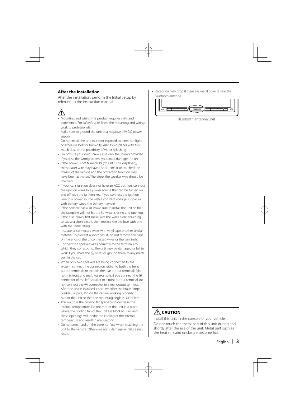 Kenwood DNX7000EX User Manual | Page 3 / 32