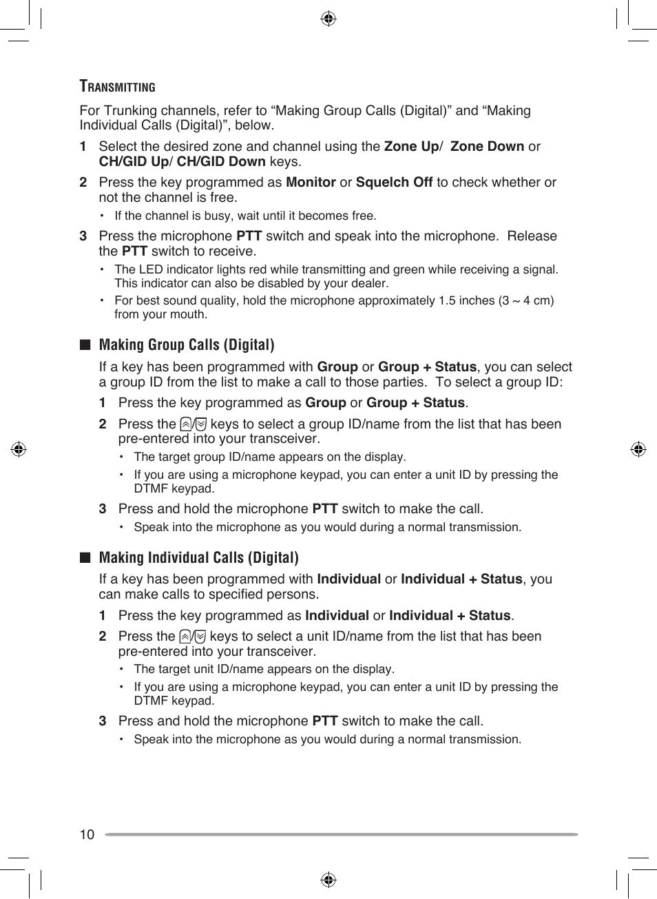 Kenwood NEXEDGE NX-700H User Manual | Page 16 / 37