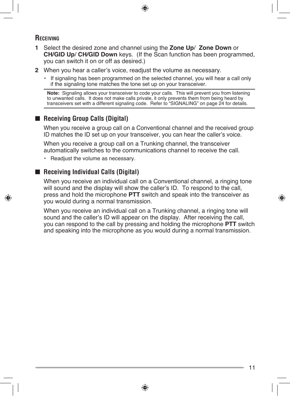 Kenwood NEXEDGE NX-700H User Manual | Page 17 / 37