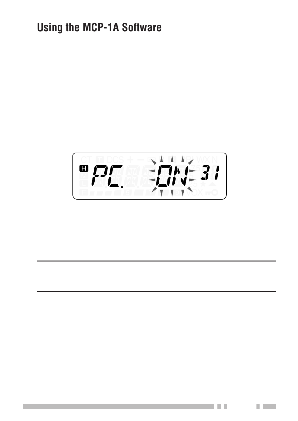 Using the mcp-1a software | Kenwood TH-K2E User Manual | Page 121 / 154