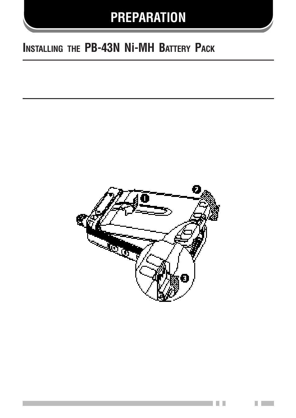 Preparation, Pb-43n ni-mh b | Kenwood TH-K2E User Manual | Page 15 / 154