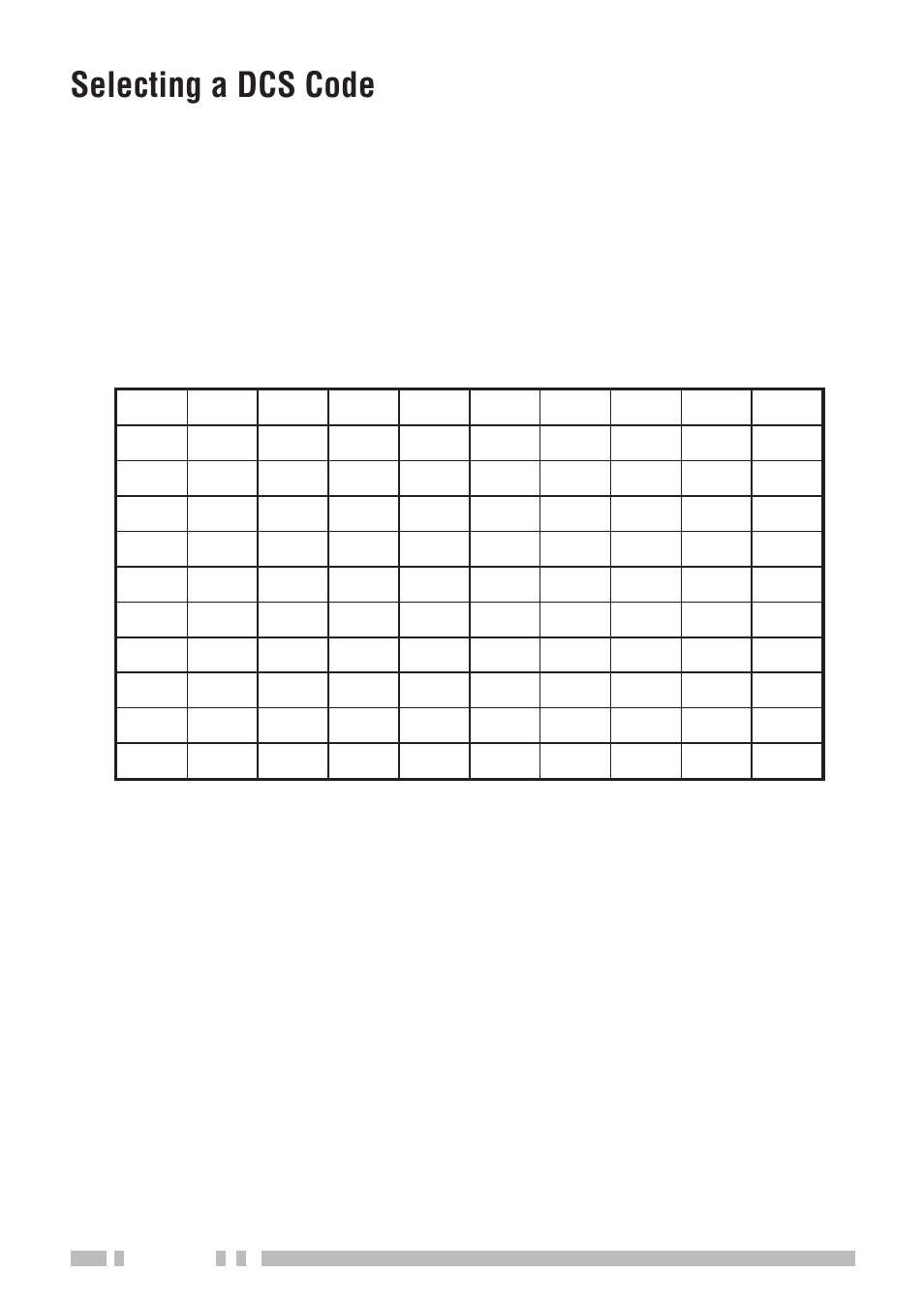 Selecting a dcs code | Kenwood TH-K2E User Manual | Page 88 / 154