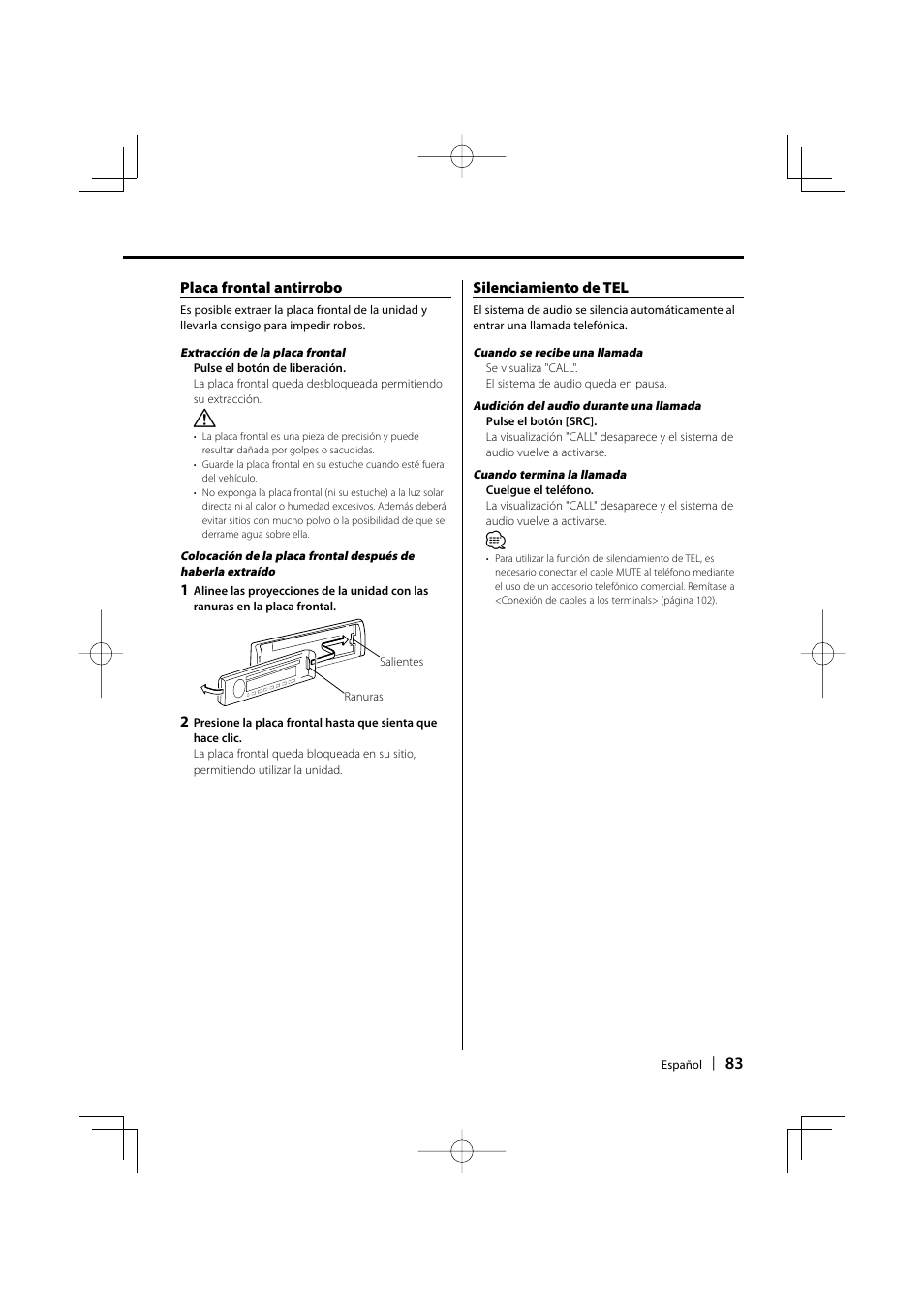 Kenwood KDC-MP435U User Manual | Page 83 / 108