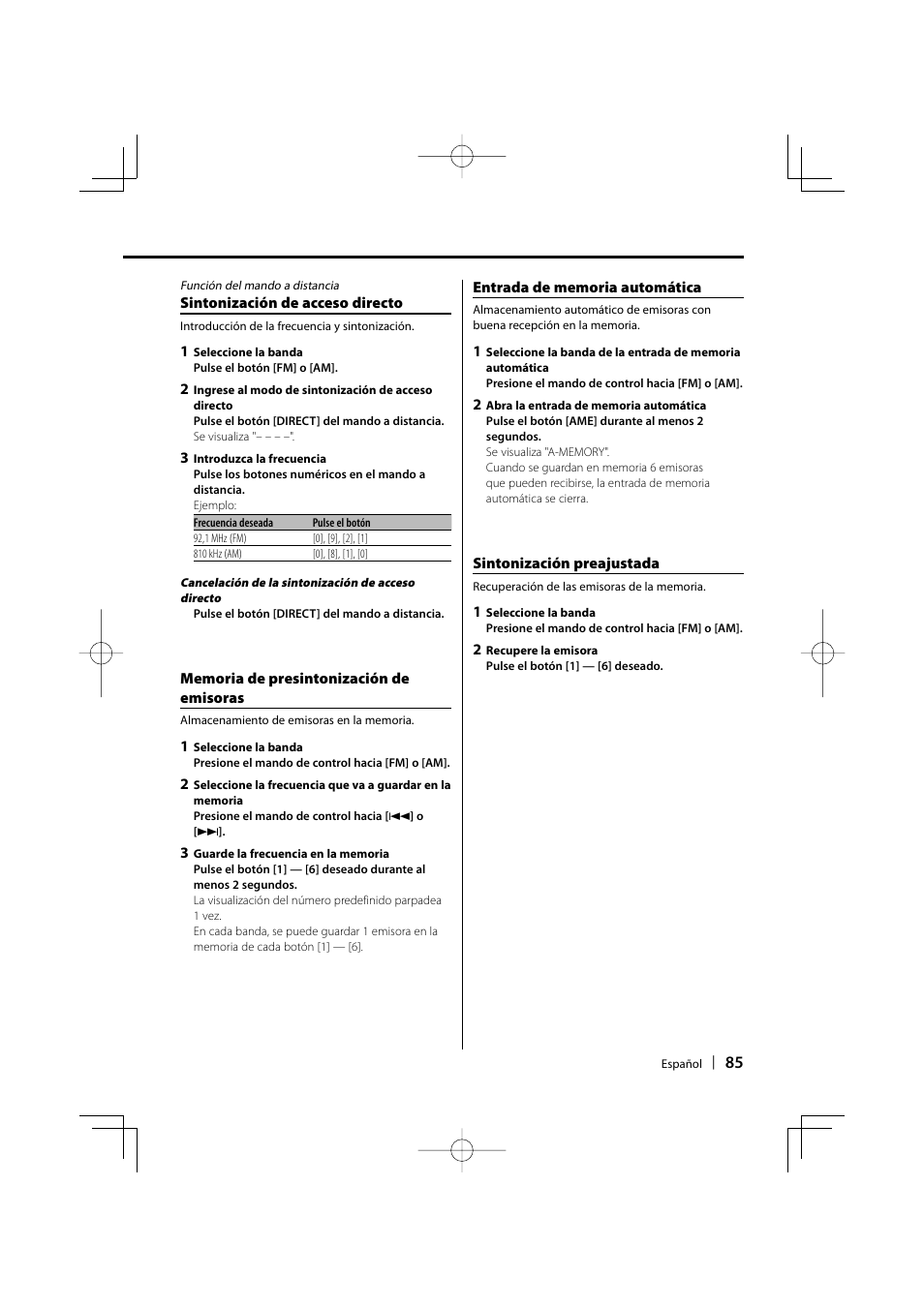 Kenwood KDC-MP435U User Manual | Page 85 / 108
