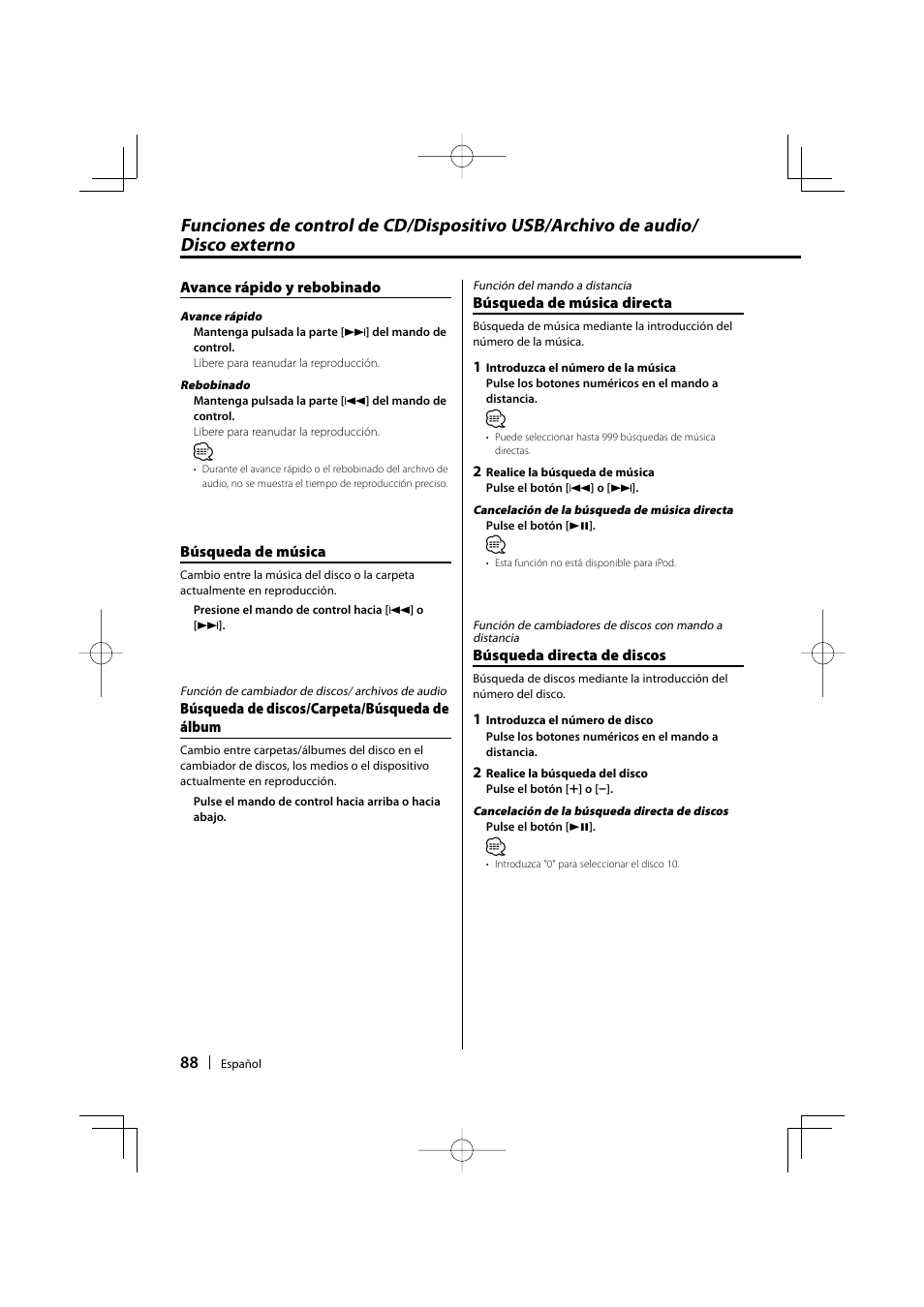 Kenwood KDC-MP435U User Manual | Page 88 / 108