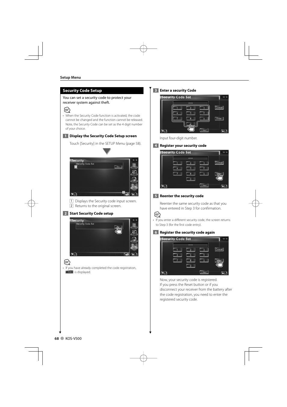 Kenwood ADVANCED INTEGRATION A/V CONTROLLER KOS-V500 User Manual | Page 68 / 92