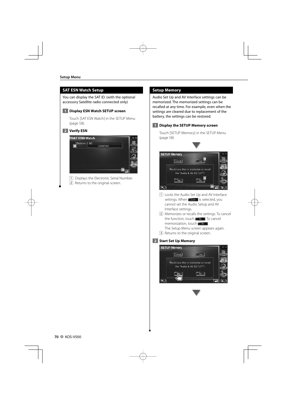 Kenwood ADVANCED INTEGRATION A/V CONTROLLER KOS-V500 User Manual | Page 70 / 92