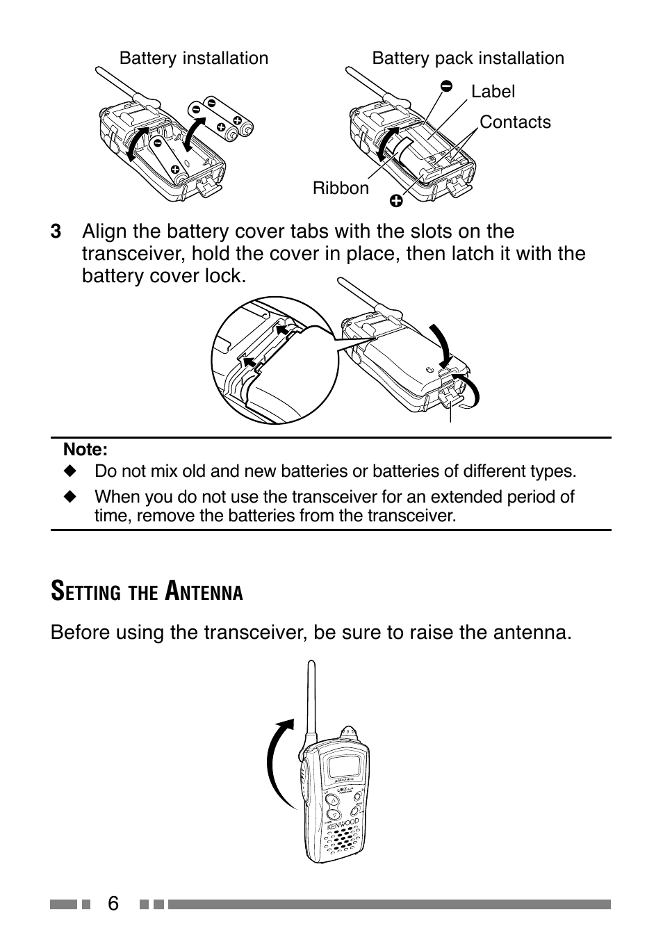 Kenwood UBZ-LJ8 User Manual | Page 8 / 30