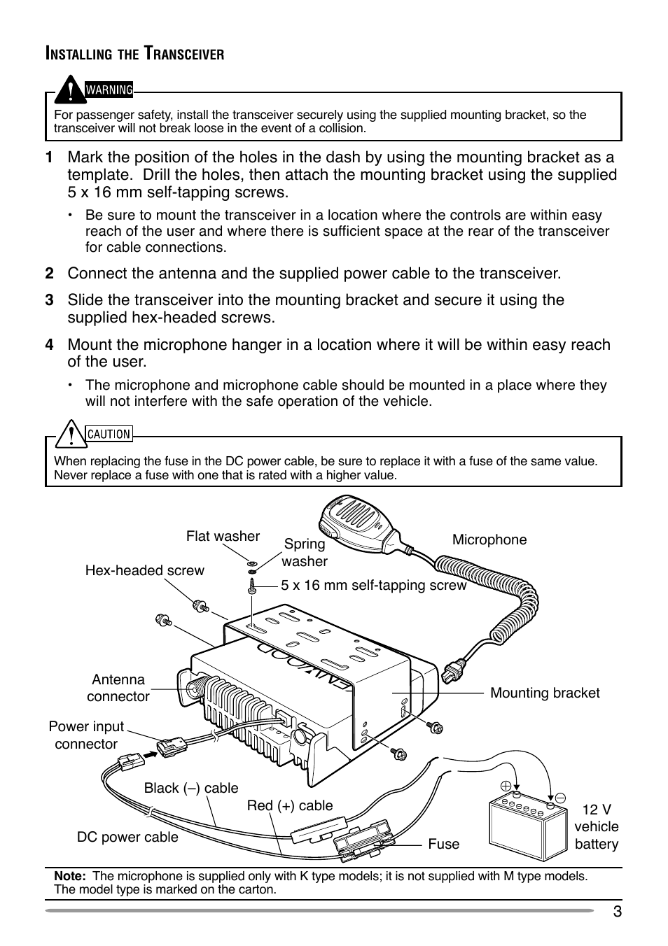 Kenwood TK-7160 User Manual | Page 9 / 32