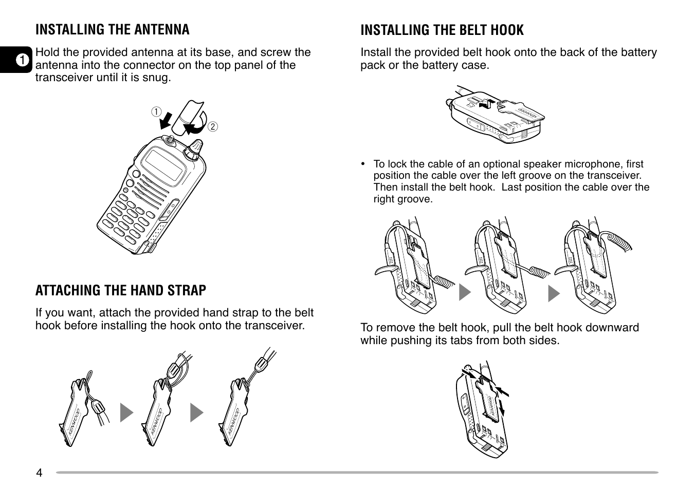 Kenwood TH-G71E User Manual | Page 10 / 60