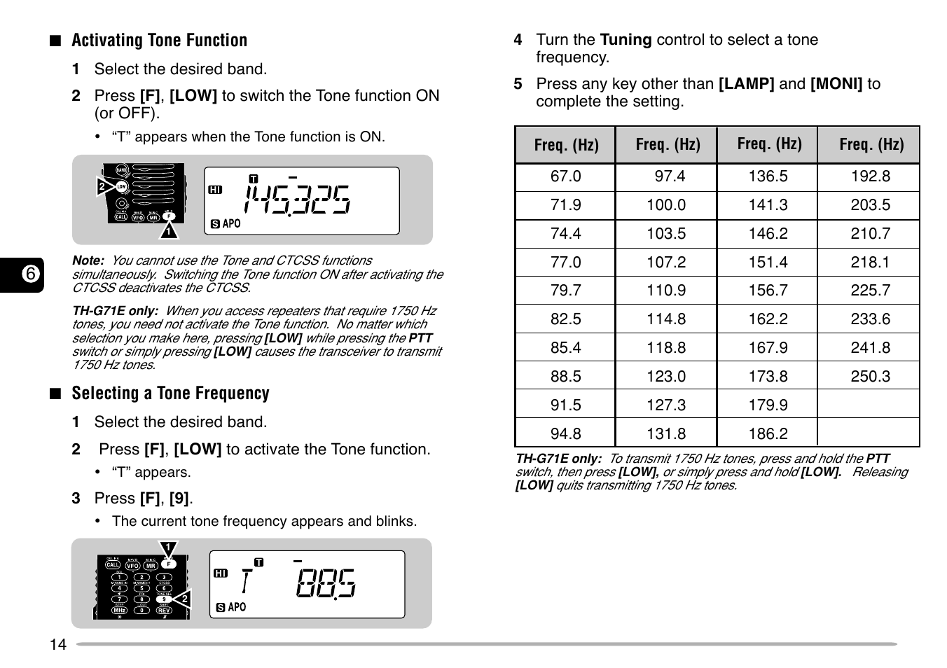 Kenwood TH-G71E User Manual | Page 20 / 60