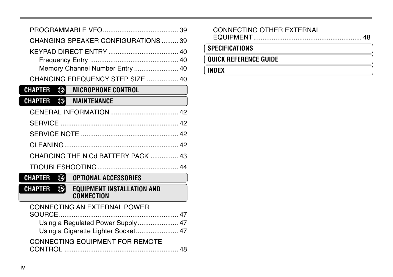 Kenwood TH-G71E User Manual | Page 6 / 60