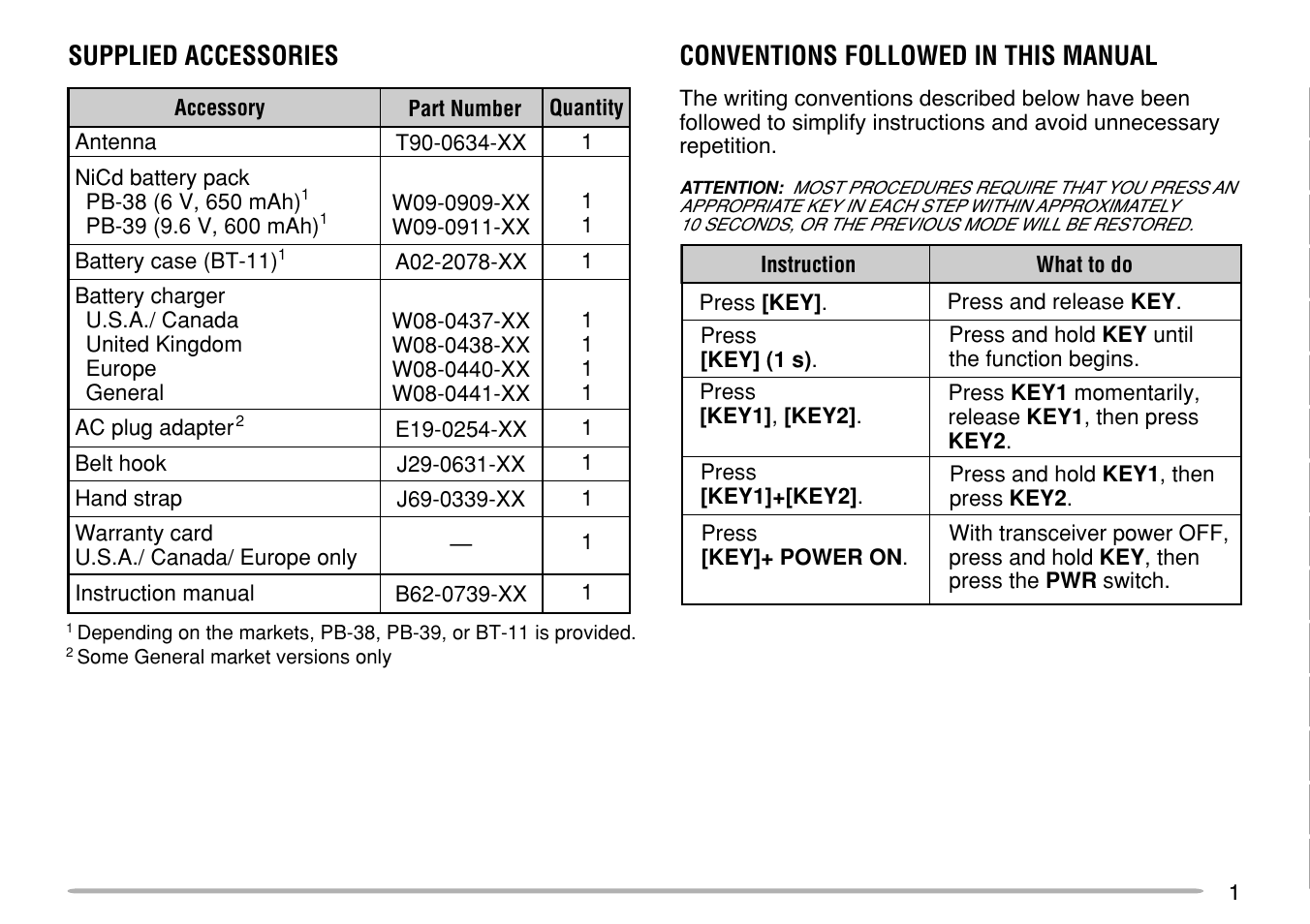 Kenwood TH-G71E User Manual | Page 7 / 60