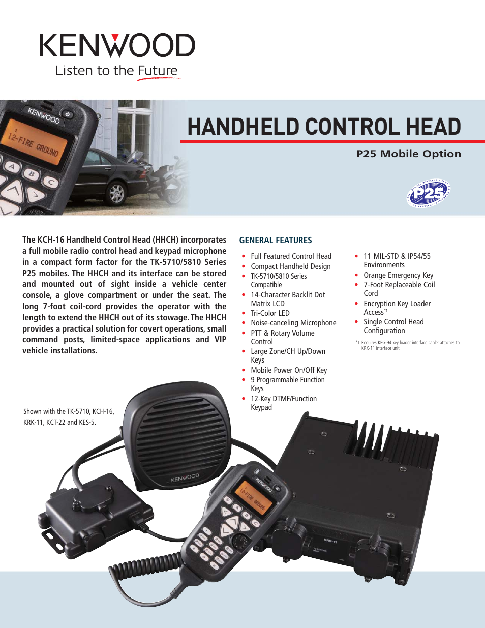 Kenwood KES-5 User Manual | 2 pages