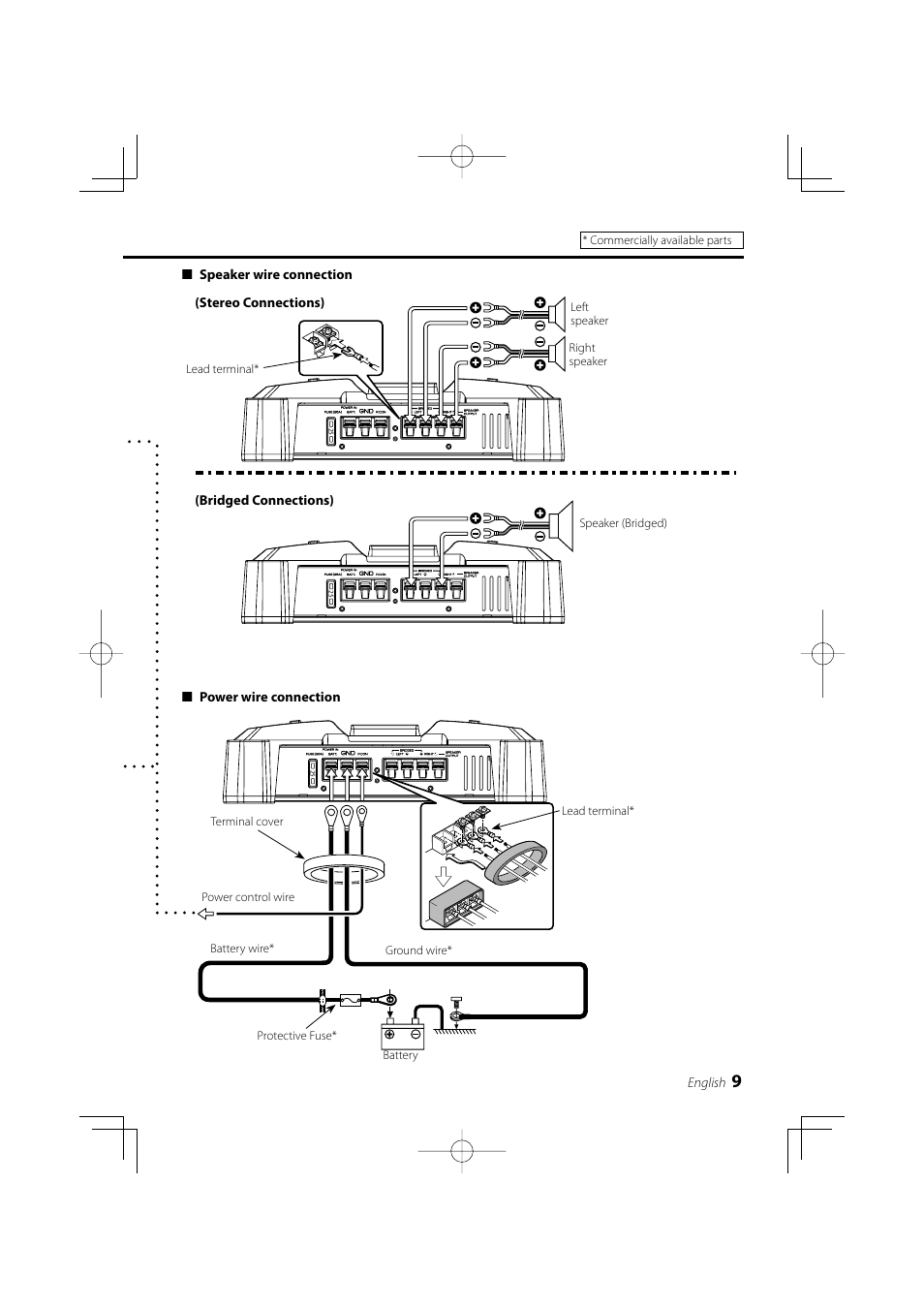 Kenwood KAC-5203 User Manual | Page 9 / 32