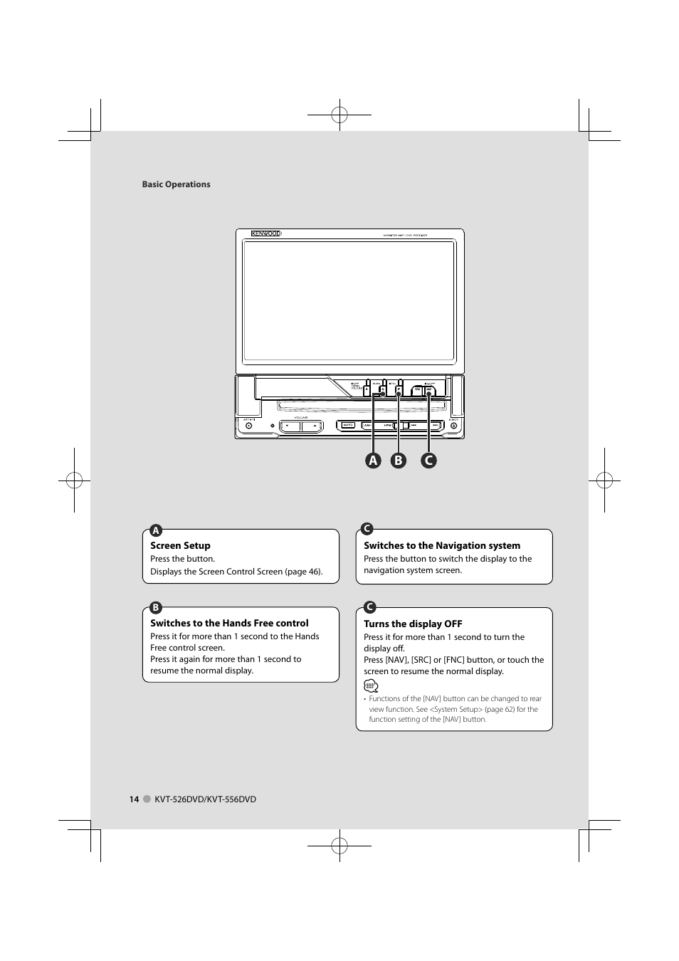 Bc a | Kenwood KVT-556DVD User Manual | Page 14 / 96