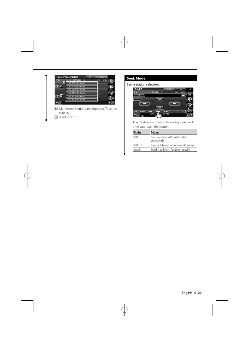 Kenwood KVT-556DVD User Manual | Page 29 / 96