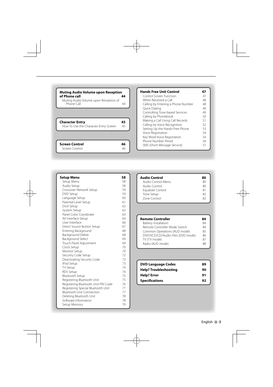 Kenwood KVT-556DVD User Manual | Page 3 / 96