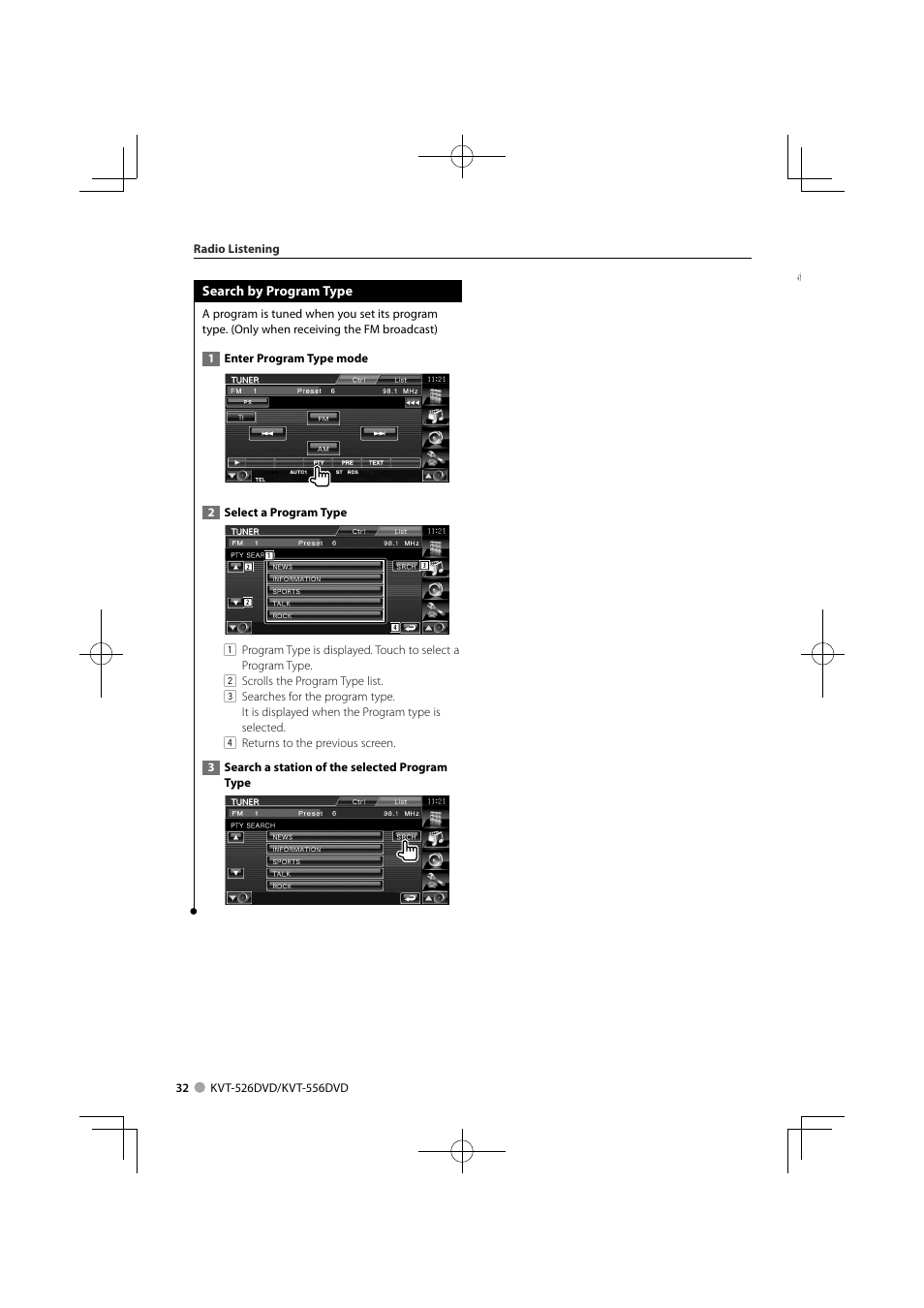 Kenwood KVT-556DVD User Manual | Page 32 / 96