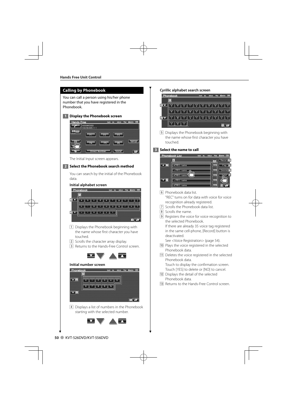 Kenwood KVT-556DVD User Manual | Page 50 / 96