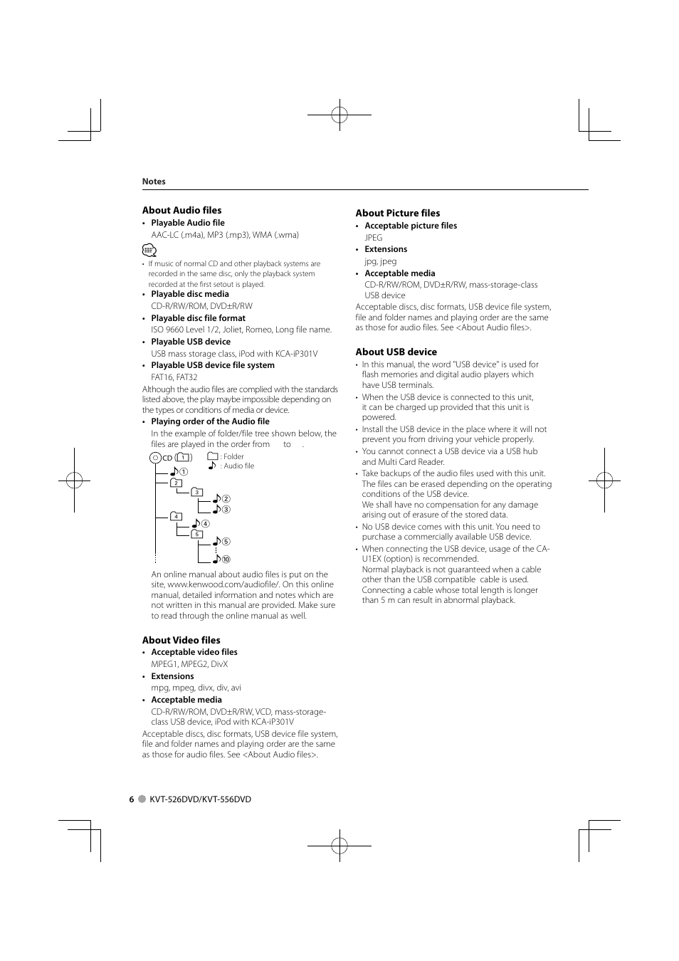 Kenwood KVT-556DVD User Manual | Page 6 / 96