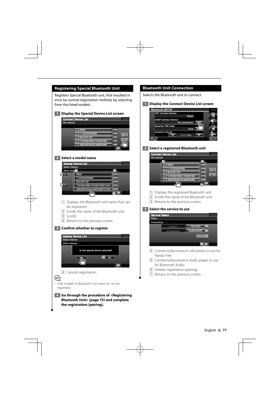 Kenwood KVT-556DVD User Manual | Page 77 / 96